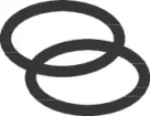 Hansgrohe O-rings 123 X 53 X 4mm product image - Image 1