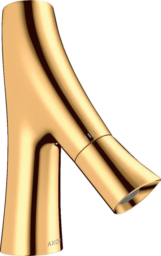 Axor Starck Organic Pillar Tap 465 X 240 X 78mm Gold - Polished product image - Image 1