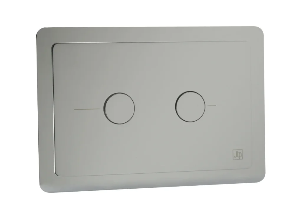 Just Taps Grosvenor Pneumatic Flush Plate Chrome RT product image - Image 1