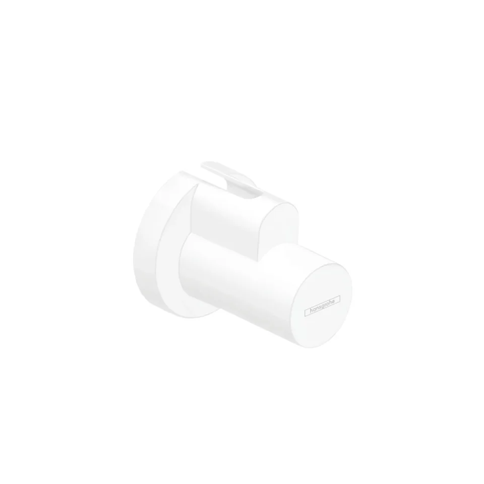 Hansgrohe Angle Valves 130 X 110 X 85mm White - Matt product image - Image 1