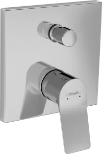 Hansgrohe Vivenis Single Lever Bath Mixer For Concealed Installation With Integrated Security Combination According To En1717 Chrome
