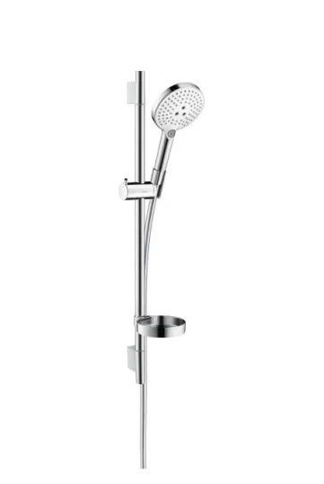 Hansgrohe Raindance Select S Shower Rail Sets 755 X 150 X 65mm White/chrome detail view - Image 2