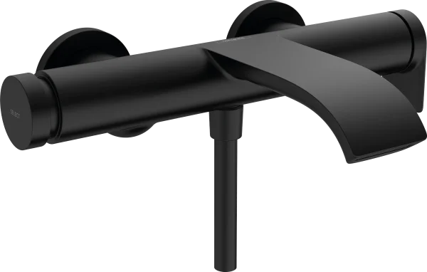 Hansgrohe Vivenis Single Lever Bath Mixer For Exposed Installation Matt Black
