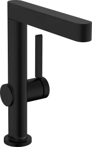 Hansgrohe Finoris Single Lever Basin Mixer 230 With Swivel Spout And Push-open Waste Set Matt Black