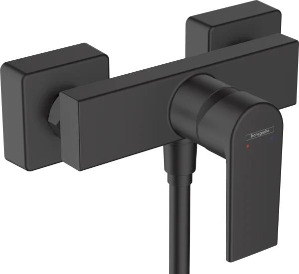 Hansgrohe Vernis Shape Shower Mixers Exposed 262 X 147 X 122mm Black - Matt