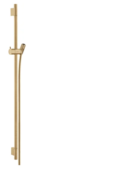Hansgrohe Unica Shower Rail S Puro 90 Cm With Isiflex Shower Hose 160 Cm Brushed Bronze