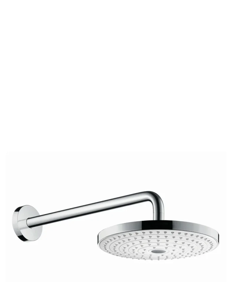 Hansgrohe Raindance Select S Overhead Showers 375 X 373 X 110mm White/chrome product image - Image 1