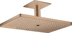 Axor Showersolutions Overhead Shower 460/300 3jet With Ceiling Connection Brushed Red Gold