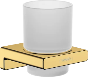 Hansgrohe Addstoris Q Toothbrush Tumbler Gold Polished