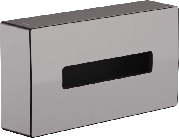 Hansgrohe Addstoris Tissue Box Brushed Black Chrome