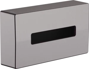 Hansgrohe Addstoris Tissue Box Brushed Black Chrome