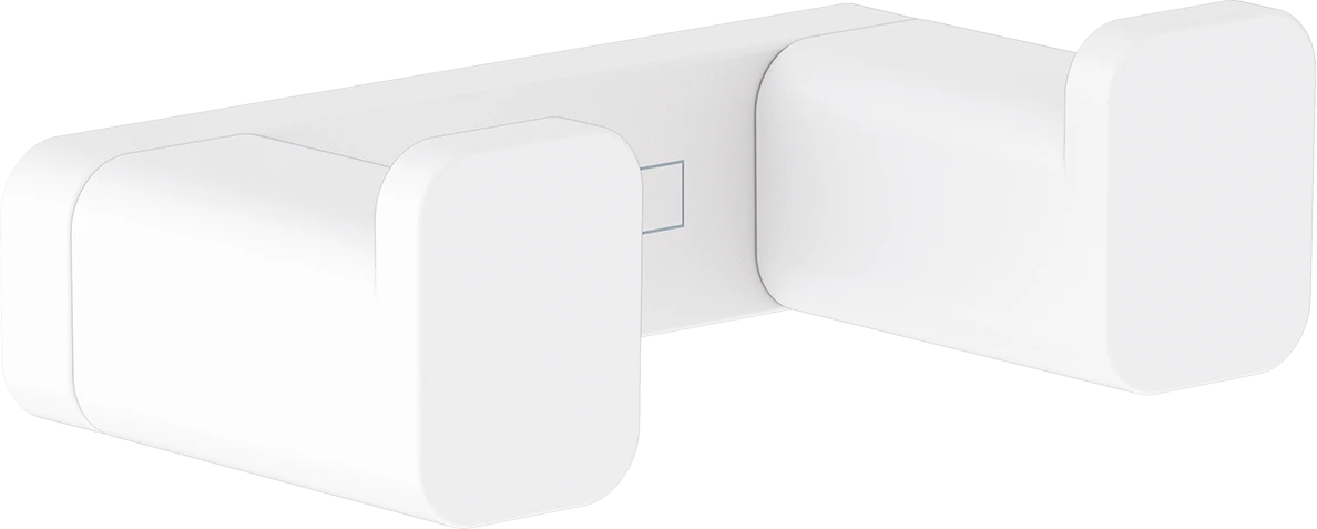Hansgrohe Addstoris Q Towel Hook Double Matt White