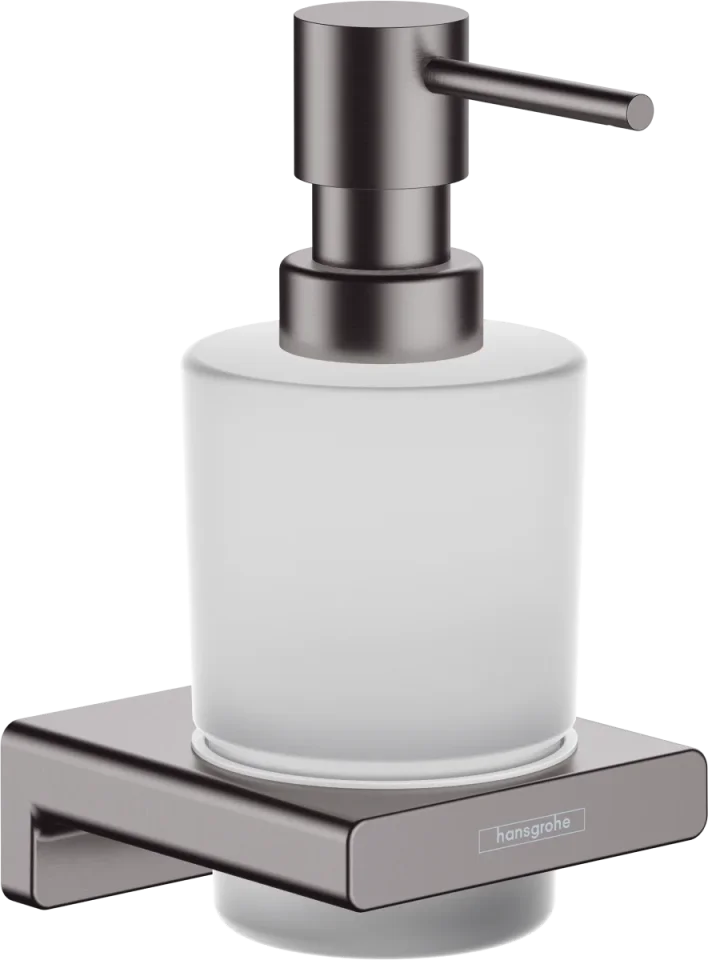 Hansgrohe Addstoris Q Lotion Dispenser 165 X 115 X 90mm Gunmetal/chrome - Brushed product image - Image 1