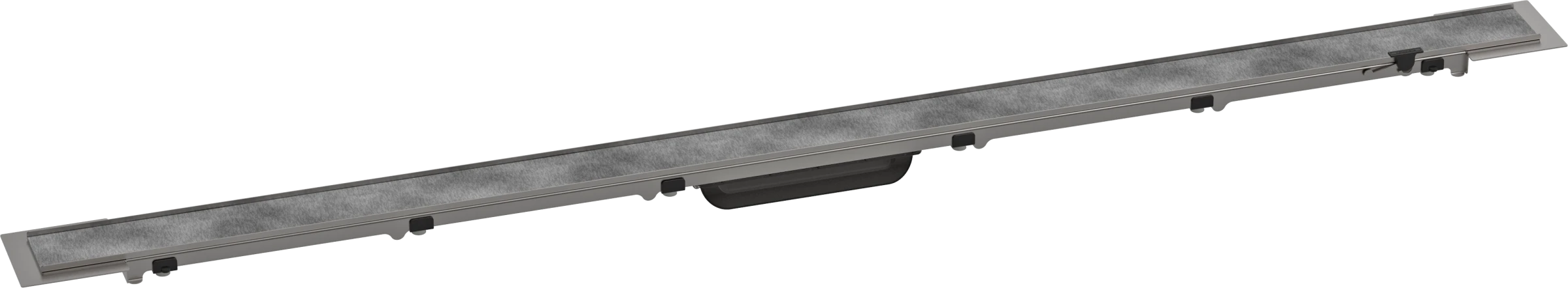 Hansgrohe Raindrain Rock Finish Set Shower Drain 1300 Cut On Size And Tileable