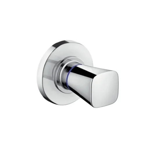 Hansgrohe Logis Shut-off Valves 130 X 110 X 90mm Chrome detail view - Image 2