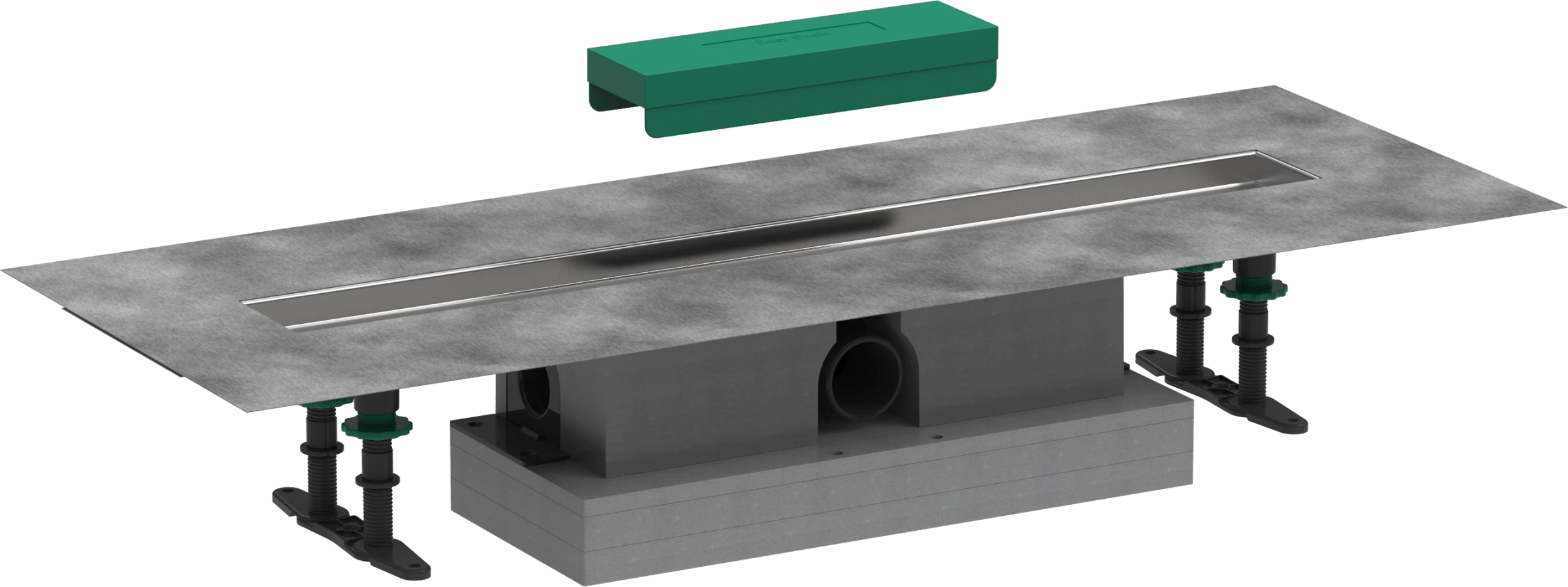 Hansgrohe Ubox Universal Complete Set For Standard Installation - 700 For Shower Drains Finish Sets