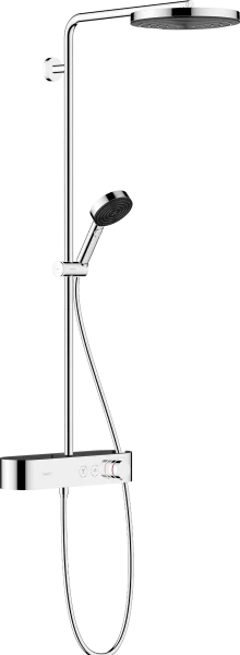 Hansgrohe Pulsify S Showerpipe 260 1jet Ecosmart With Showertablet Select 400 Chrome