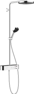 Hansgrohe Pulsify S Showerpipe 260 1jet Ecosmart With Showertablet Select 400 Chrome