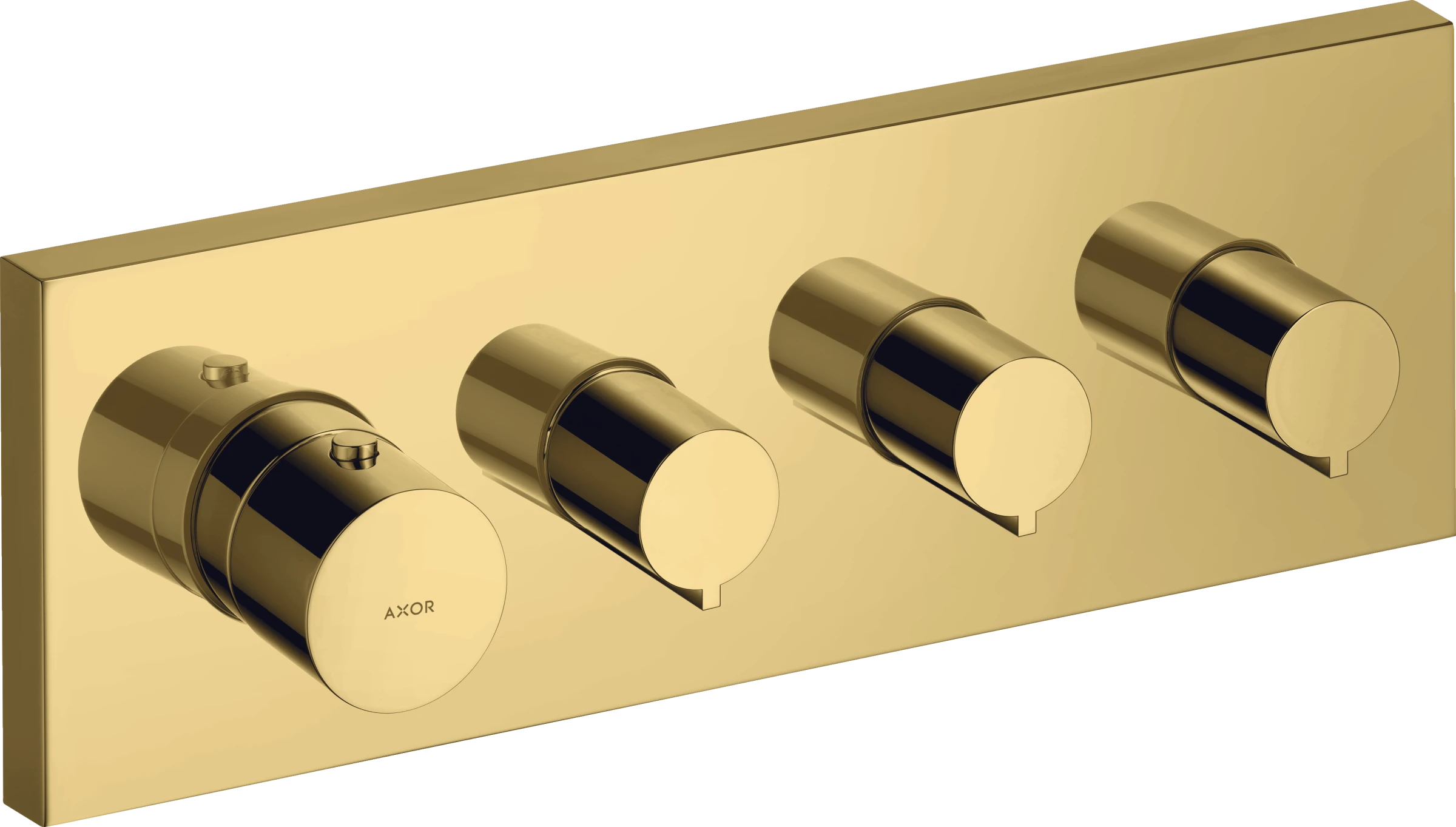 Axor Showersolutions Thermostatic Shower Mixer Concealed 440 X 238 X 102mm Gold - Polished