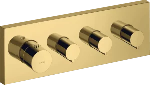 Axor Showersolutions Thermostatic Shower Mixer Concealed 440 X 238 X 102mm Gold - Polished