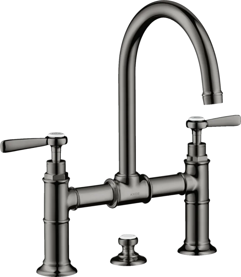Axor Montreux Manual Mixers 370 X 310 X 115mm Gunmetal/chrome - Polished product image - Image 1