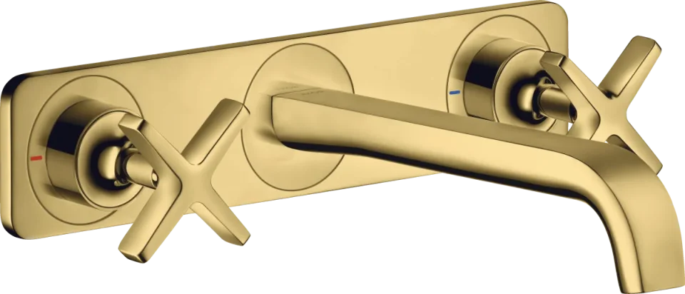 Axor Citterio E Manual Mixers 257 X 235 X 81mm Gold - Polished product image - Image 1