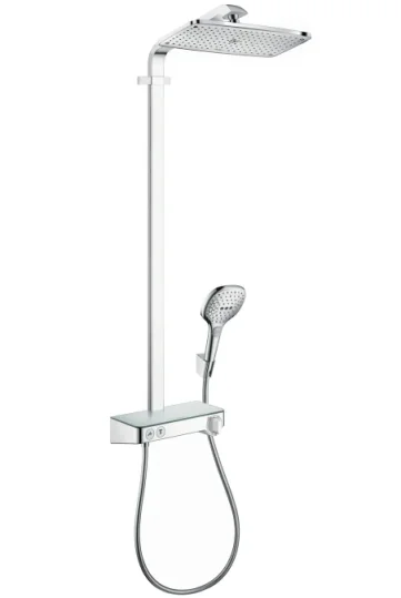 Hansgrohe Raindance E Showerpipes With Thermostatic Mixer 1065 X 400 X 125mm Chrome detail view - Image 2