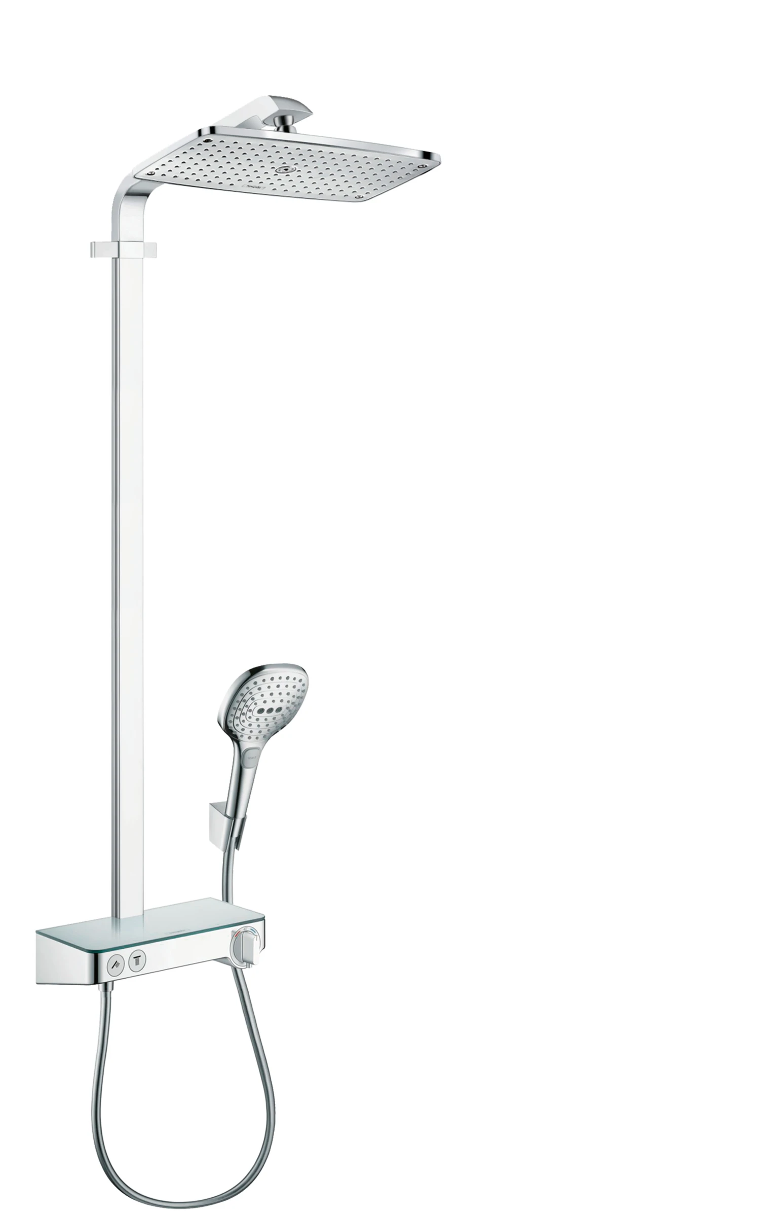 Hansgrohe Raindance E Showerpipe 360 1jet With Showertablet Select 300 Chrome