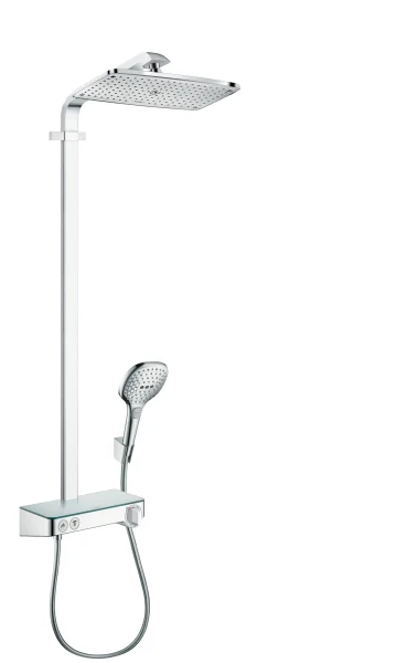 Hansgrohe Raindance E Showerpipe 360 1jet With Showertablet Select 300 Chrome