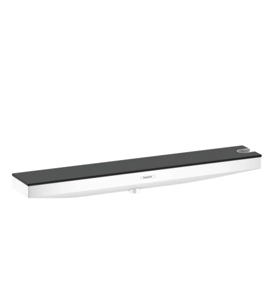 Hansgrohe Rainfinity Wall Outlet Porter 500 With Shower Holder Right And Shower Shelf Matt White