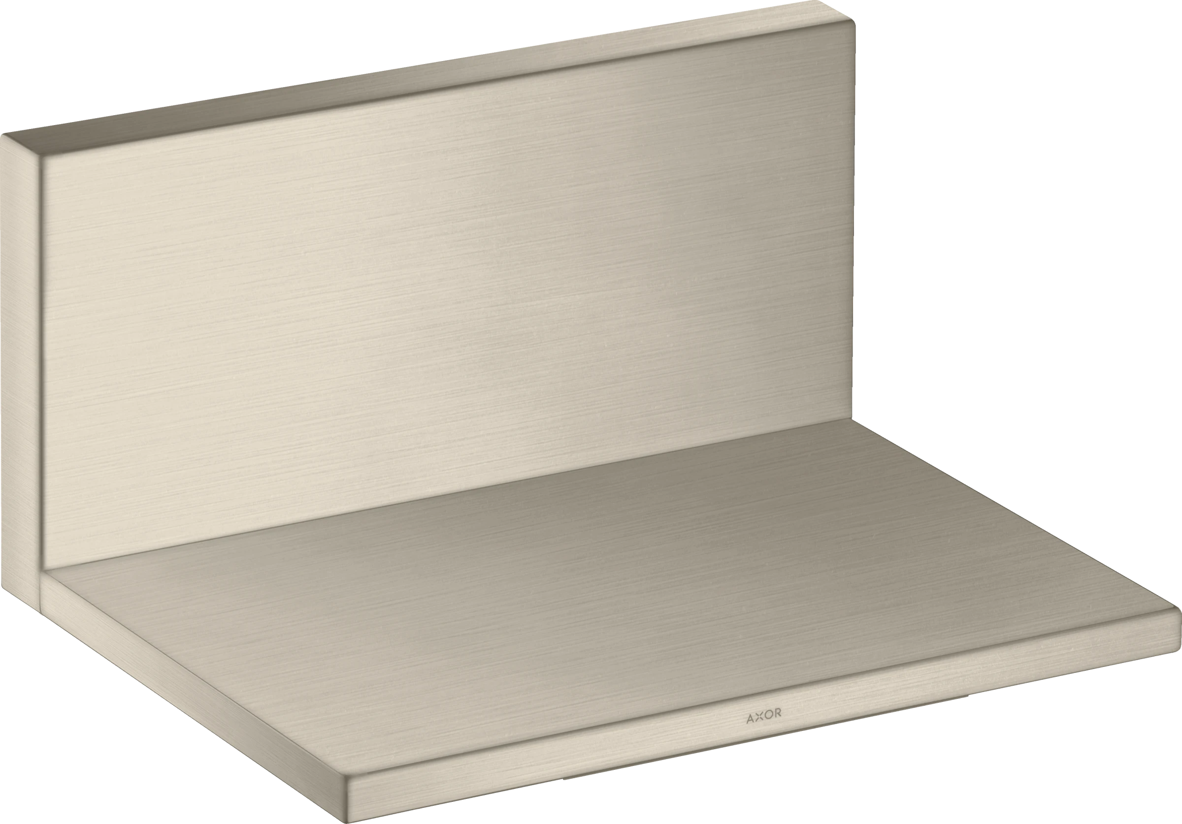 Axor Showersolutions Flood Spout 240 Mm X120 Mm For Concealed Installation Brushed Nickel