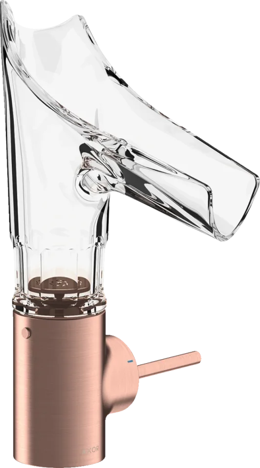 Axor Starck V Manual Mixers 395 X 280 X 160mm Rose Gold/gold - Brushed product image - Image 1