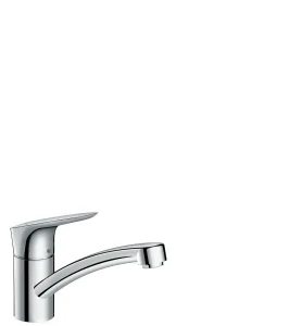 Hansgrohe Logis M31 Single Lever Kitchen Mixer 120, Single Spray Mode Chrome