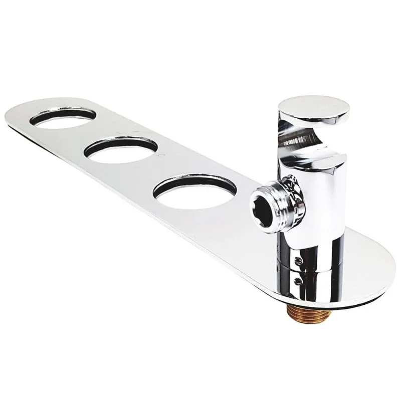 Crosswater Central 2701 Shower Thermostatic Back Plate Chrome product image - Image 1