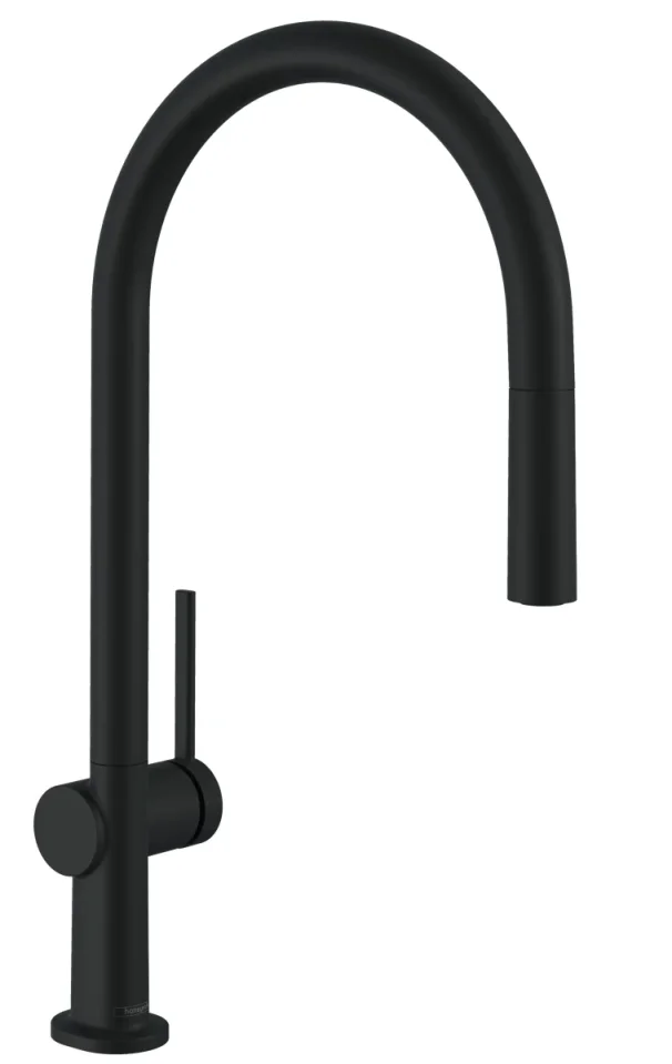Hansgrohe Talis M54 Manual Kitchen Mixers 555 X 310 X 80mm Black - Matt product image - Image 1