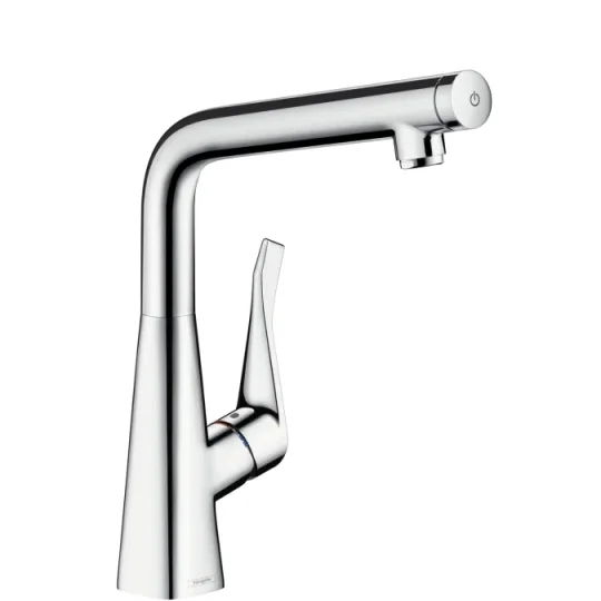 Hansgrohe Metris Select M71 Manual Kitchen Mixers 555 X 310 X 80mm Chrome detail view - Image 2