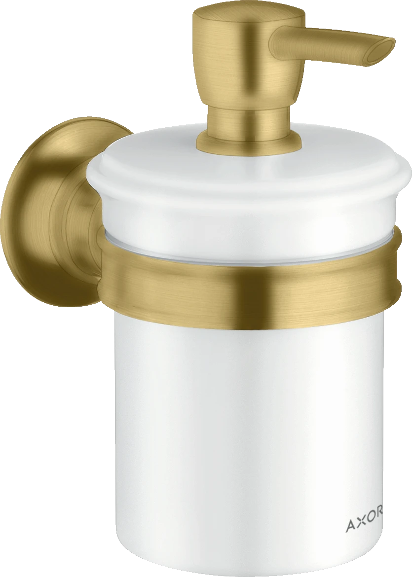 Axor Montreux Liquid Soap Dispenser Wall-mounted Gold Brushed