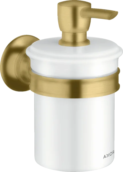 Axor Montreux Liquid Soap Dispenser Wall-mounted Gold Brushed