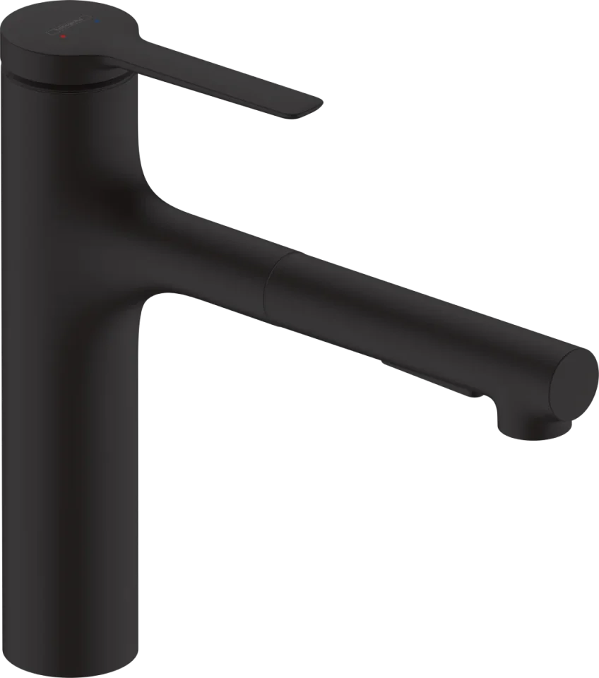 Hansgrohe Zesis M33 Manual Kitchen Mixers 560 X 310 X 80mm Black - Matt product image - Image 1