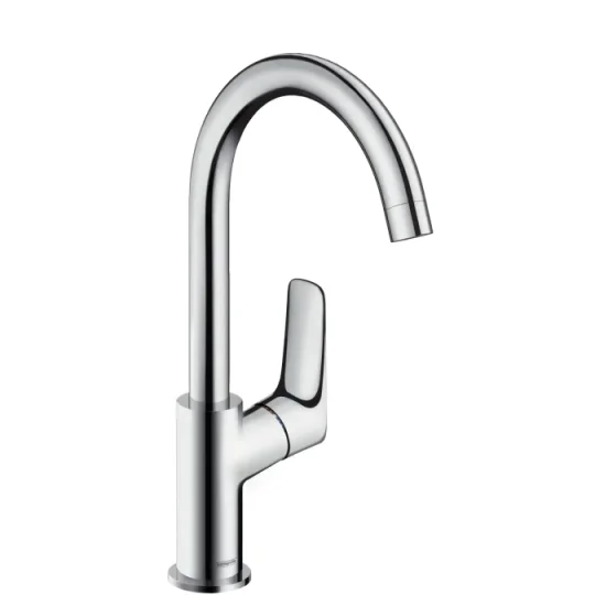 Hansgrohe Logis Manual Mixers 509 X 272 X 134mm Chrome detail view - Image 2