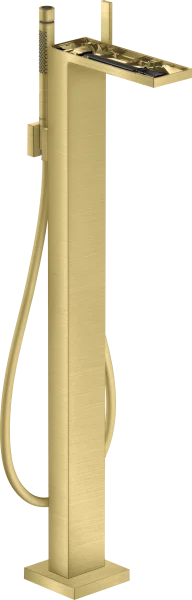 Axor Myedition Single Lever Bath Mixer Floor-standing Without Plate Brushed Brass