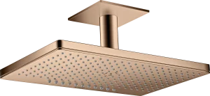 Axor Showersolutions Overhead Shower 460/300 2jet With Ceiling Connection Polished Red Gold