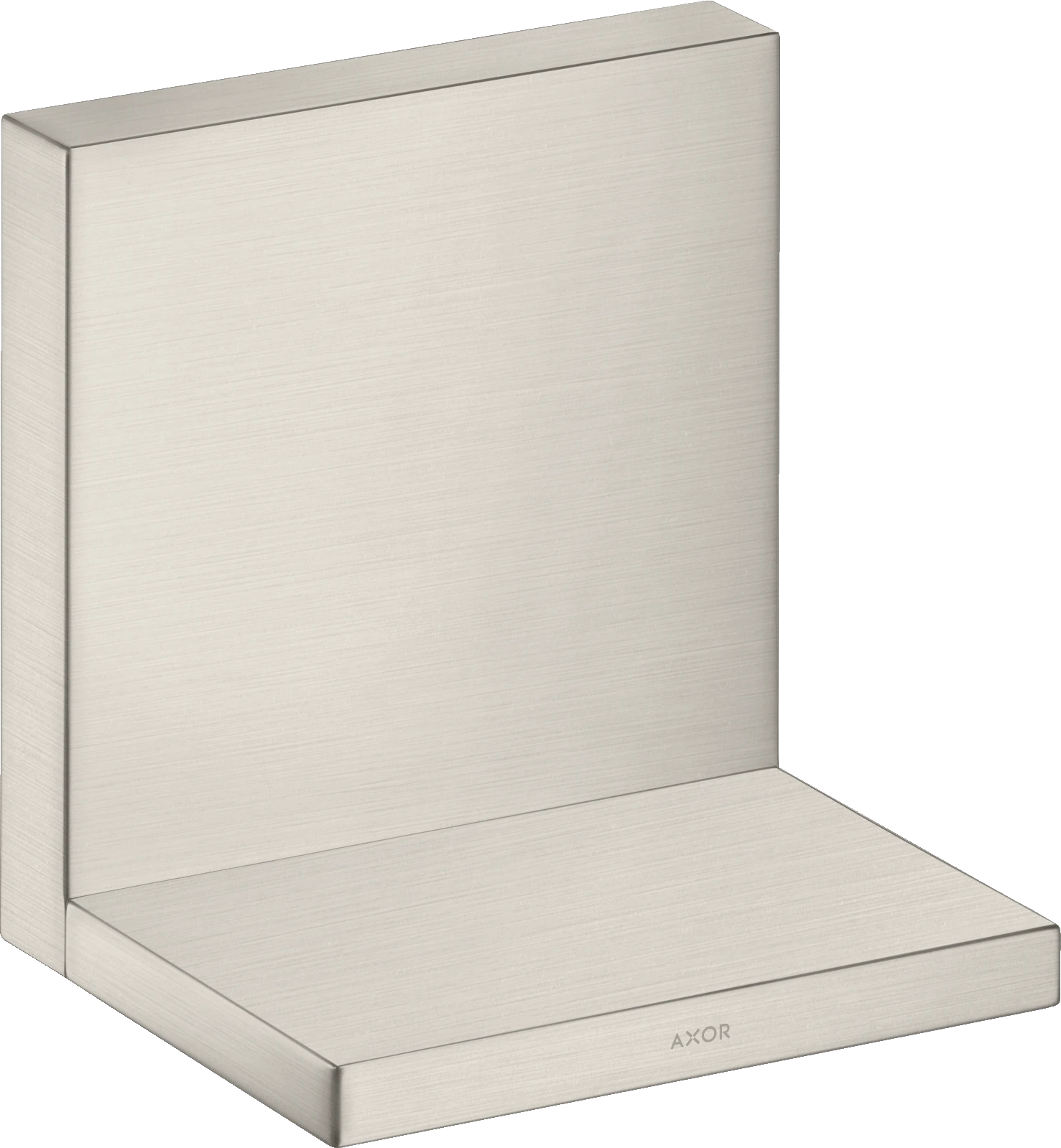 Axor Showersolutions Shelf 120 Mm X 120 Mm Stainless Steel