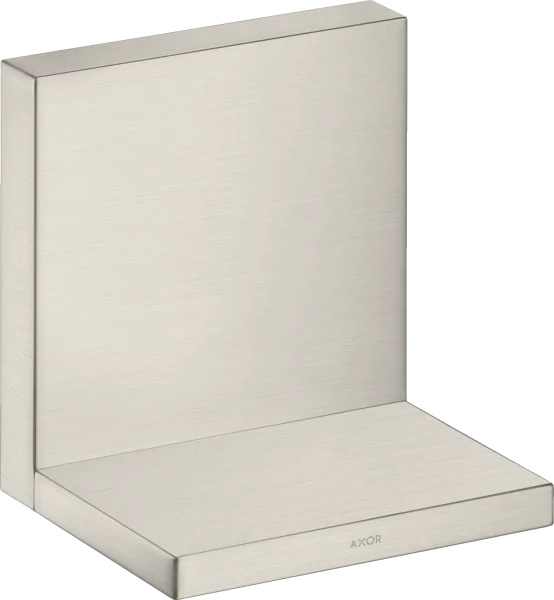 Axor Showersolutions Shelf 120 Mm X 120 Mm Stainless Steel