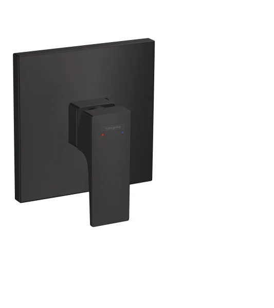 Hansgrohe Metropol Single Lever Manual Shower Mixer For Concealed Installation With Lever Handle Matt Black