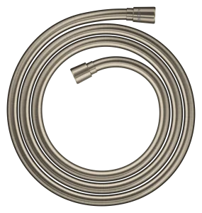 Axor Showersolutions Metal Effect Shower Hose 2.00 M With Conical Nuts Brushed Nickel