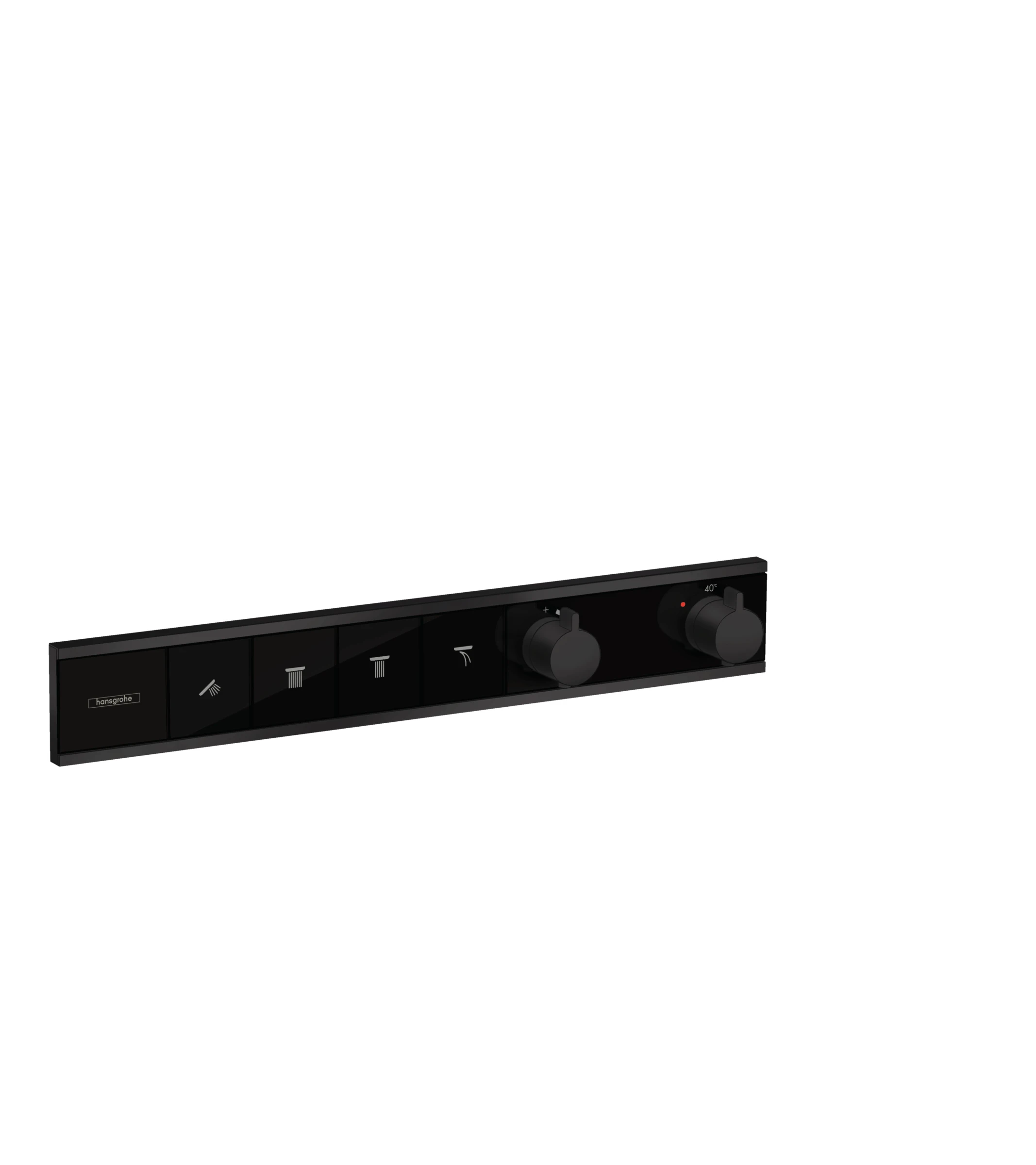 Hansgrohe Rainselect Thermostat For Concealed Installation For 4 Functions Matt Black