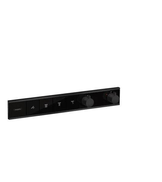Hansgrohe Rainselect Thermostat For Concealed Installation For 4 Functions Matt Black