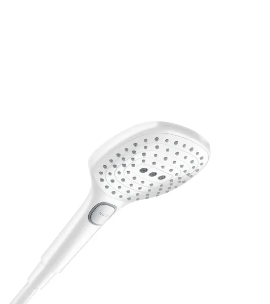 Hansgrohe Raindance Select E Hand Shower 120 3jet Matt White