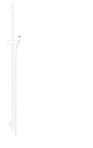 Hansgrohe Unica Shower Rail S Puro 90 Cm With Isiflex Shower Hose 160 Cm Matt White